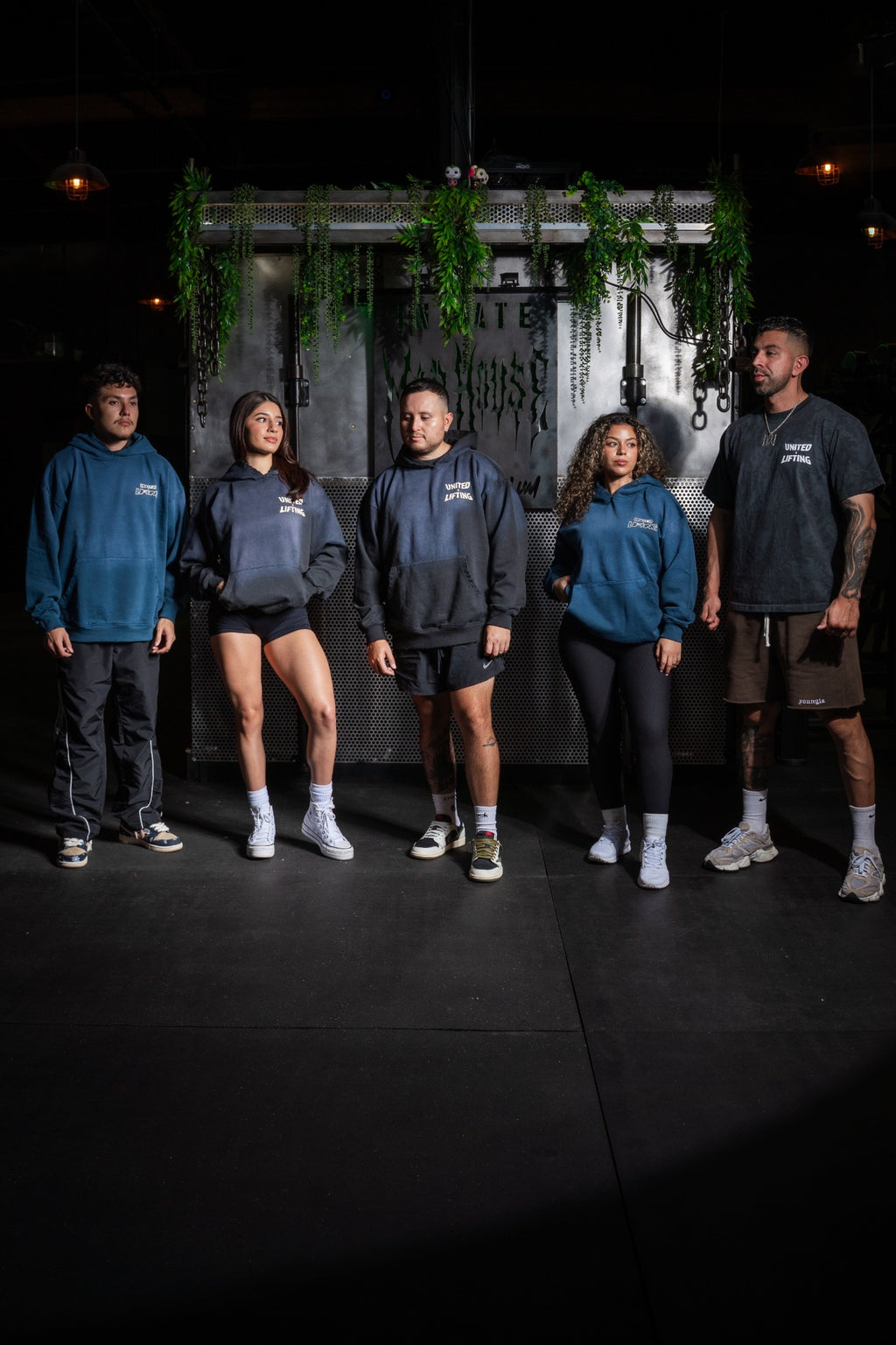 Black/Navy Washed Hoodie