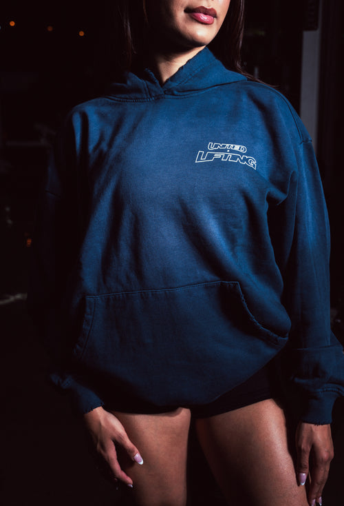 Washed Blue Hoodie