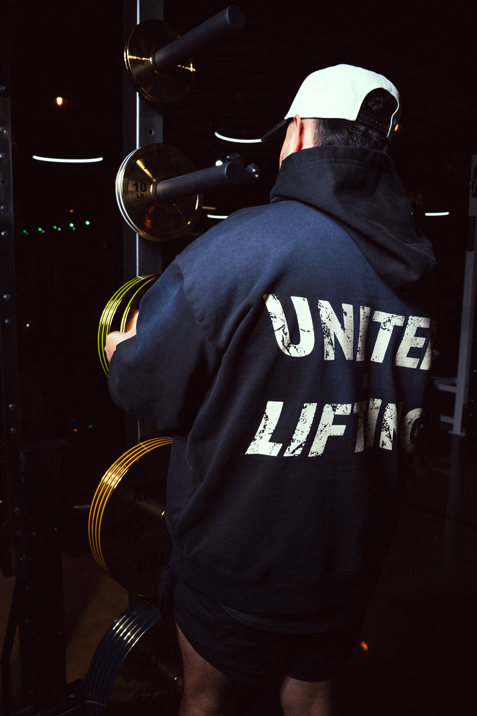 Black/Navy Washed Hoodie