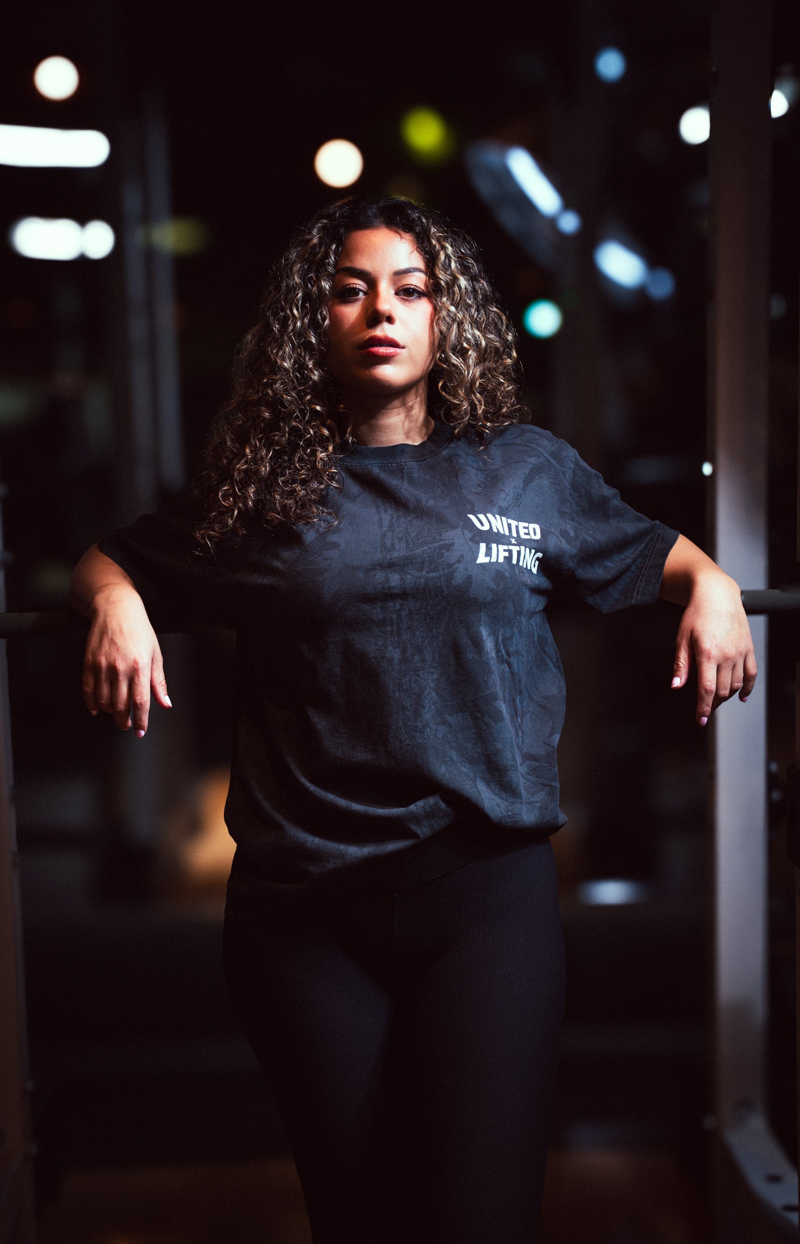 Black Camo UxL Logo Tee